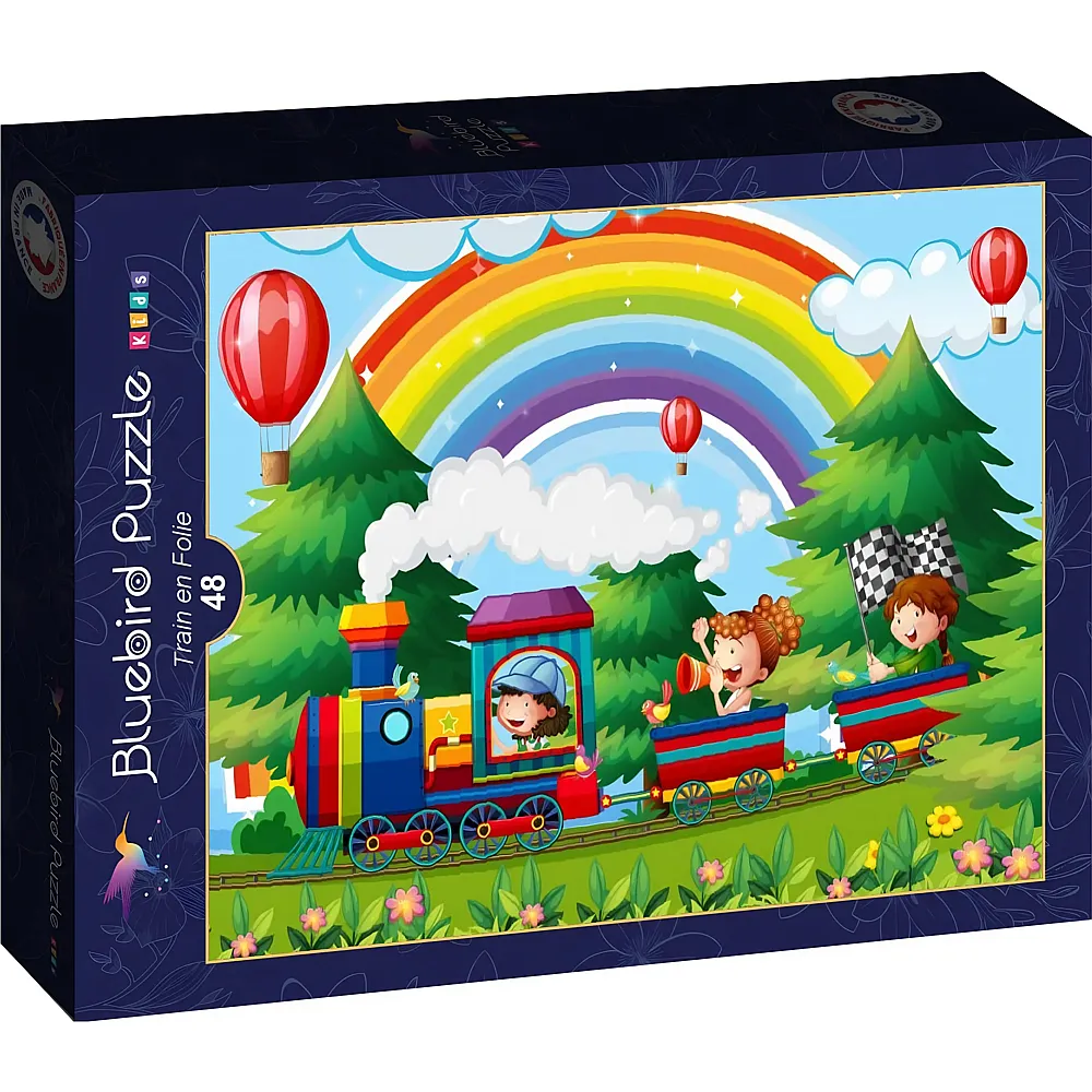 Bluebird Puzzle Train en Folie - 48 Teile