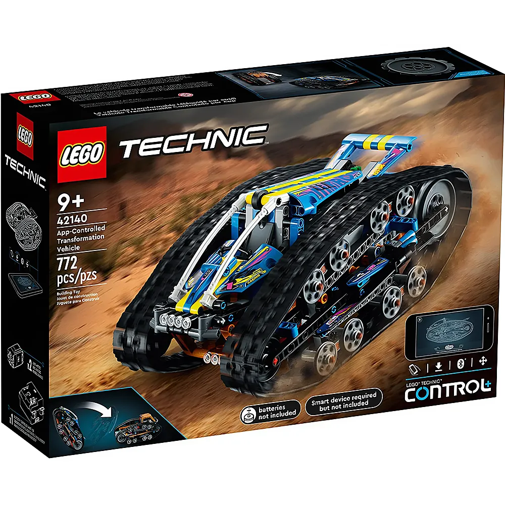 LEGO Technic App-gesteuertes Transformations-Fahrzeug 42140