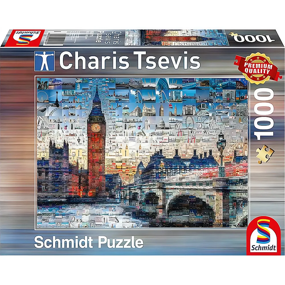 Schmidt Puzzle Charis Tsevis London - 1000 Teile