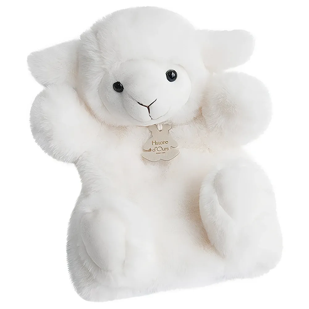 Doudou et Compagnie Handpuppe Soft Schaf - 25 cm | Handpuppen