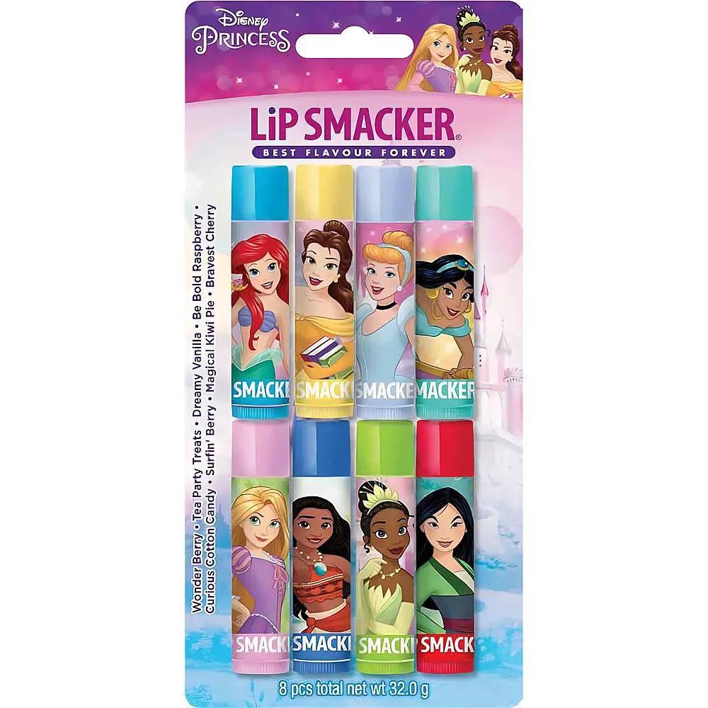 Lip Smacker Disney Princess Party Pack 8Teile
