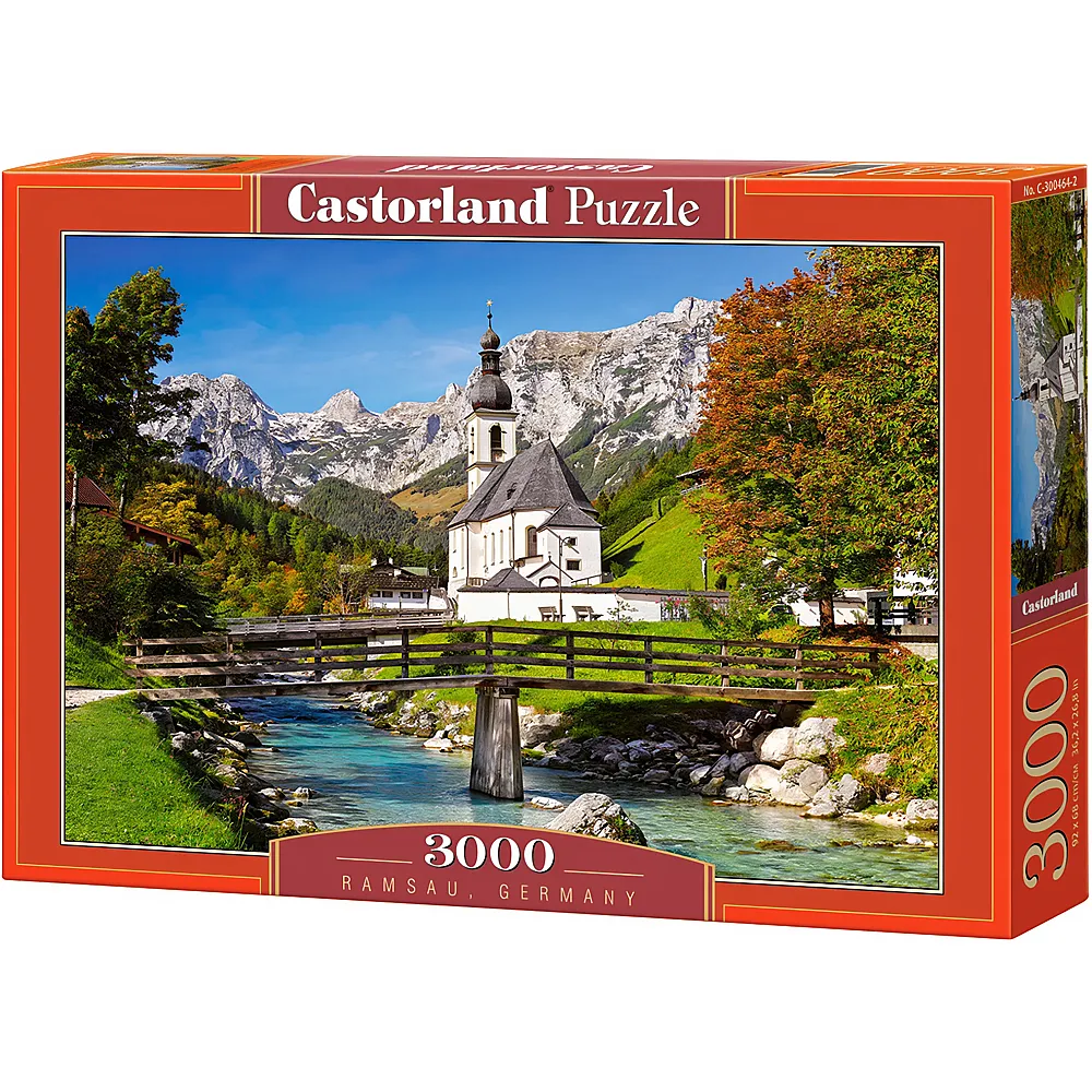 Castorland Puzzle Ramsau, Deutschland - 3000 Teile