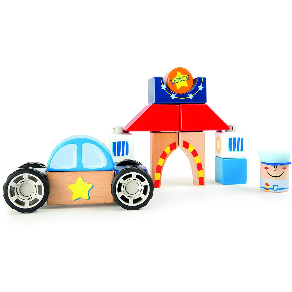 small foot Holzbausatz Polizei