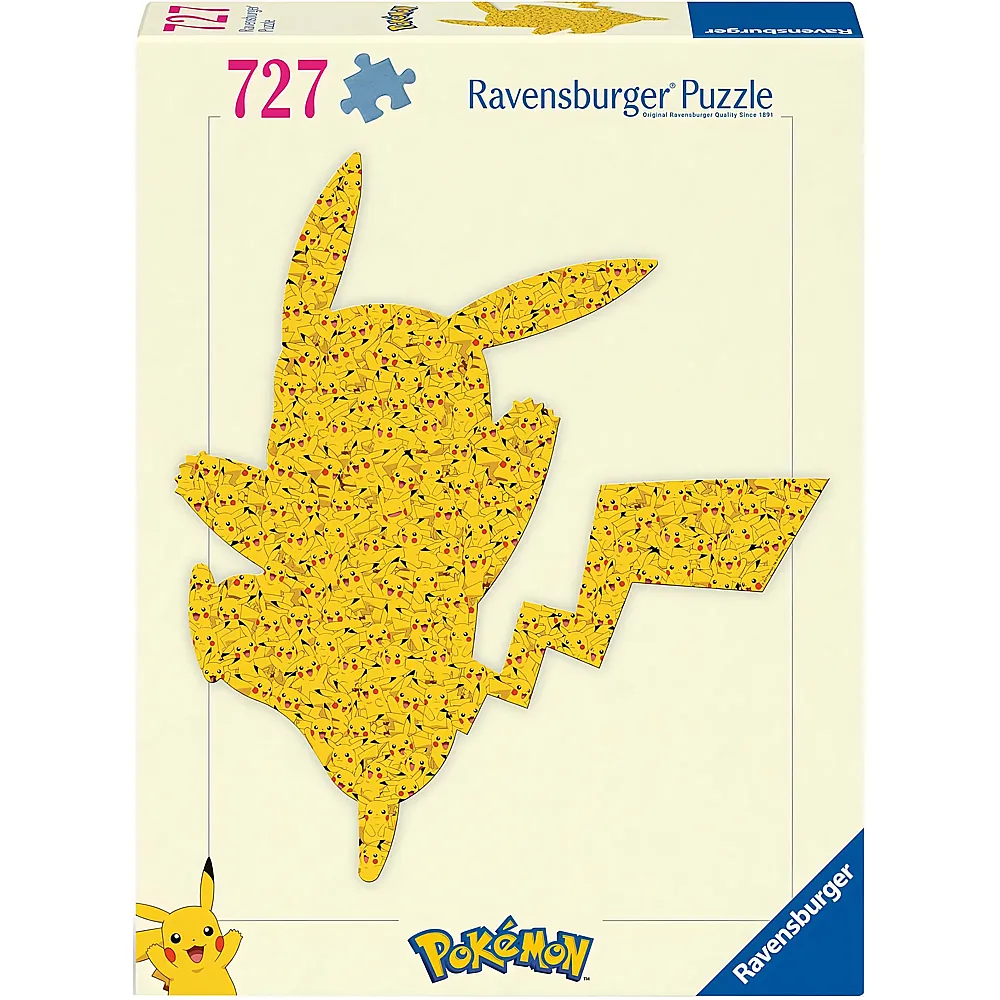 Ravensburger Puzzle Pok�mon Pikachu 727Teile