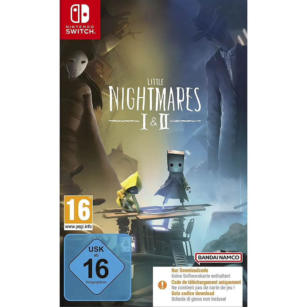 Bandai Namco Switch Little Nightmares I & II - Bundle Code in a Box