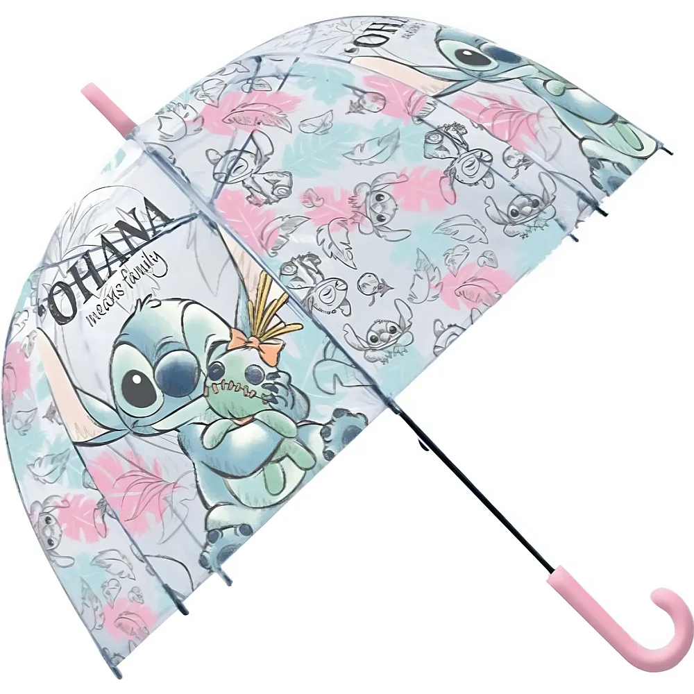 meinspielzeug - Kids Licensing Lilo & Stitch Regenschirm Stitch -  46 cm | Accessoires