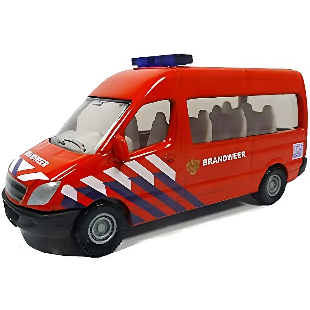 Siku Super Feuerwehr-Transporter Niederlande - Schutz & Rettung