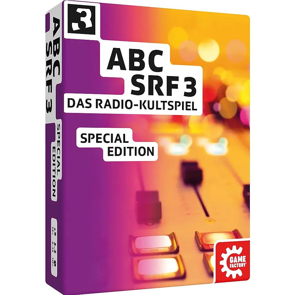 Game Factory Spiele ABC SRF 3 Special Edition - Deutsch