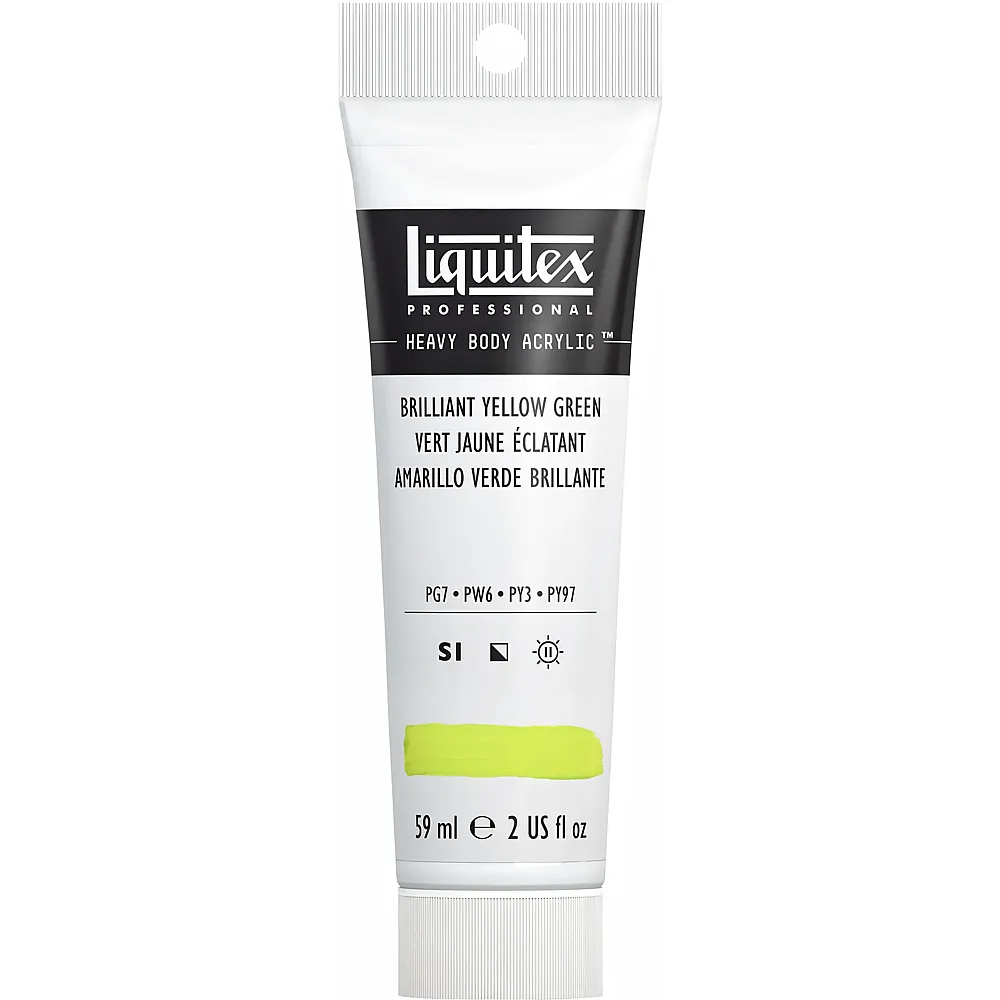 Liquitex Lqx Prof. Heavy Body Acrylfarbe 59ml Tube Gelbgrn Brillant - Suche