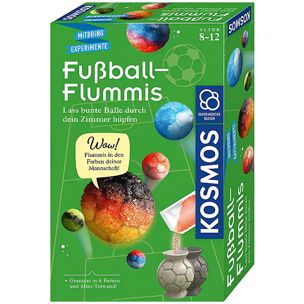 Kosmos Experimentierkasten Fussball-Flummis