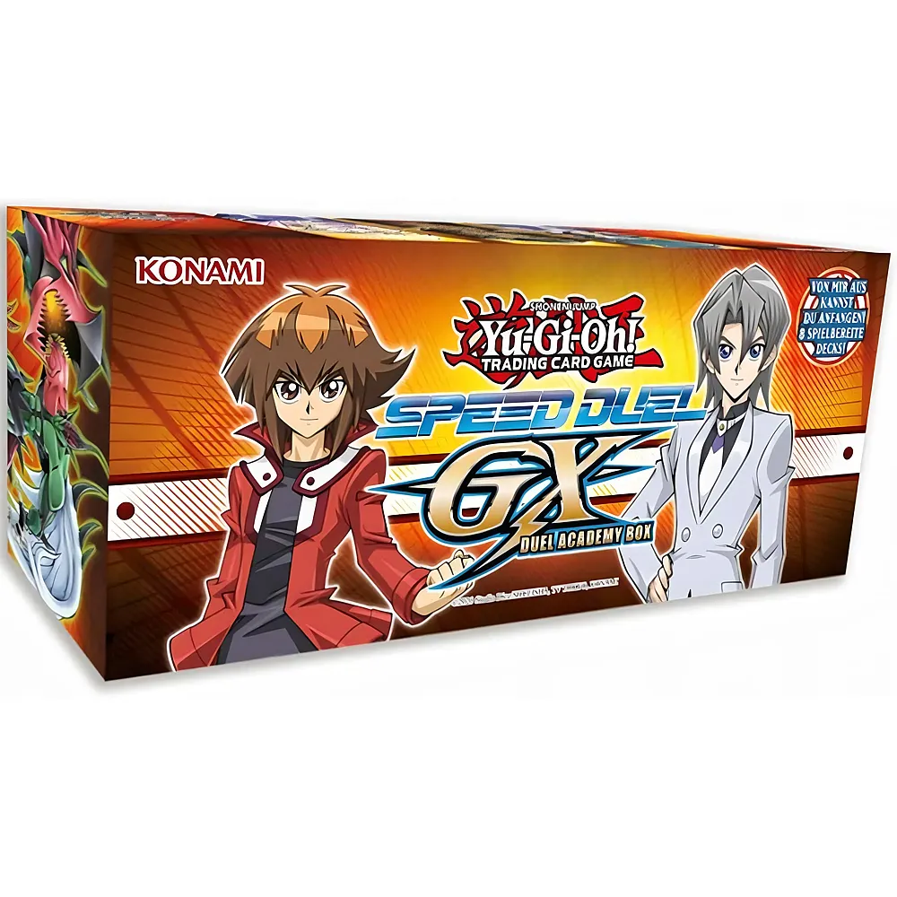 meinspielzeug - Konami Yu-Gi-Oh Speed Duel GX Duel Academy Box - Deutsch | Sammelkarten
