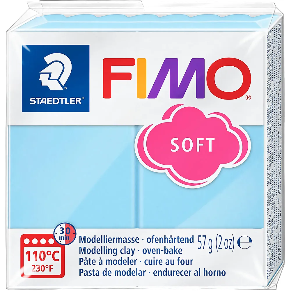 Fimo Soft Modelliermasse Aqua - 57 g