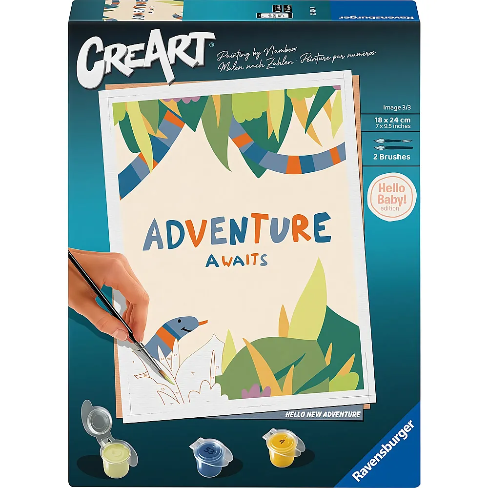 Ravensburger CreArt Hello New Adventure