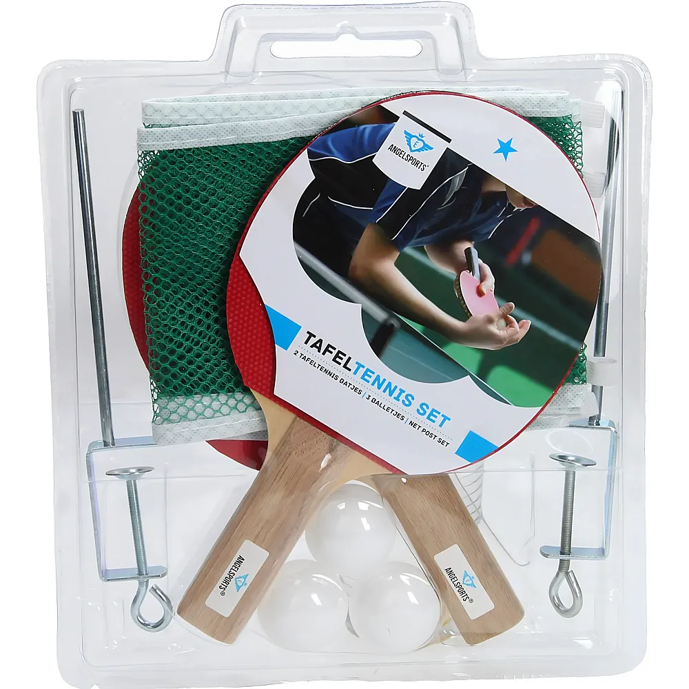 Weible Tischtennis-Set mit Netz