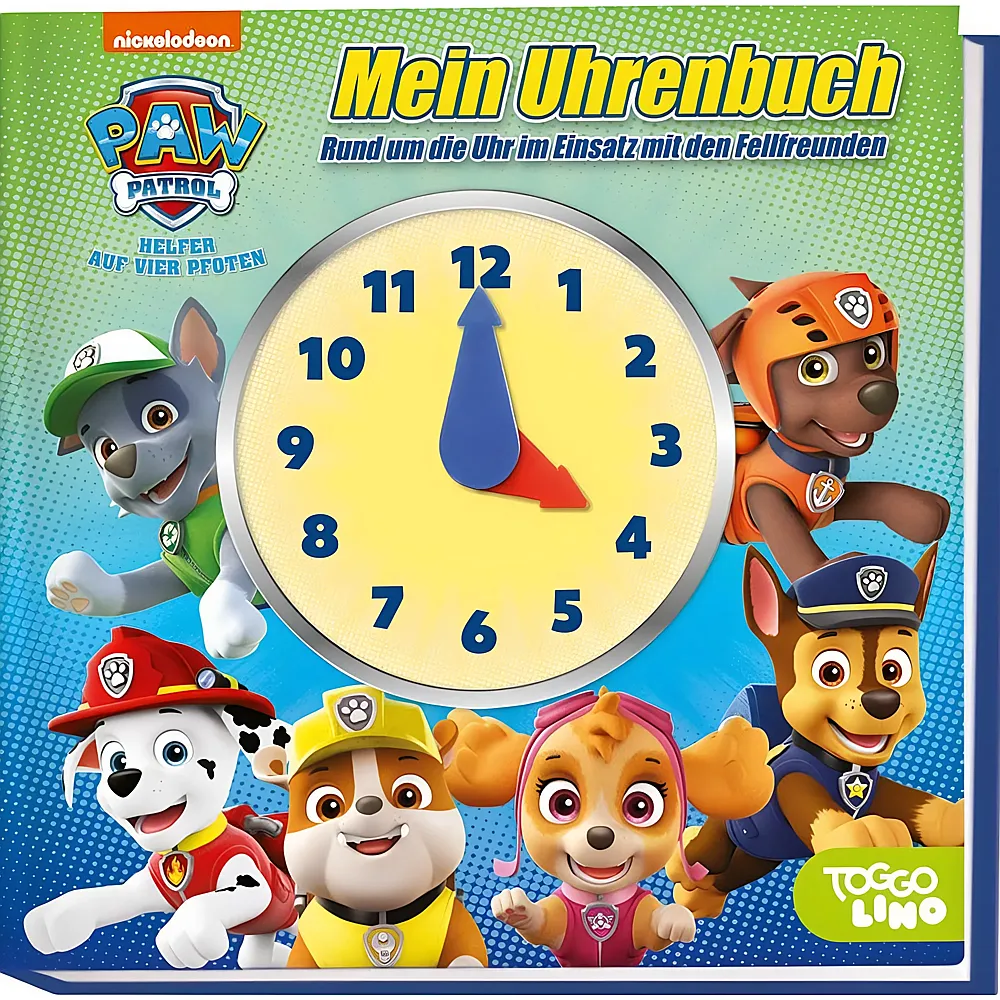 meinspielzeug - Panini Paw Patrol Mein Uhrenbuch | Kinderb�cher