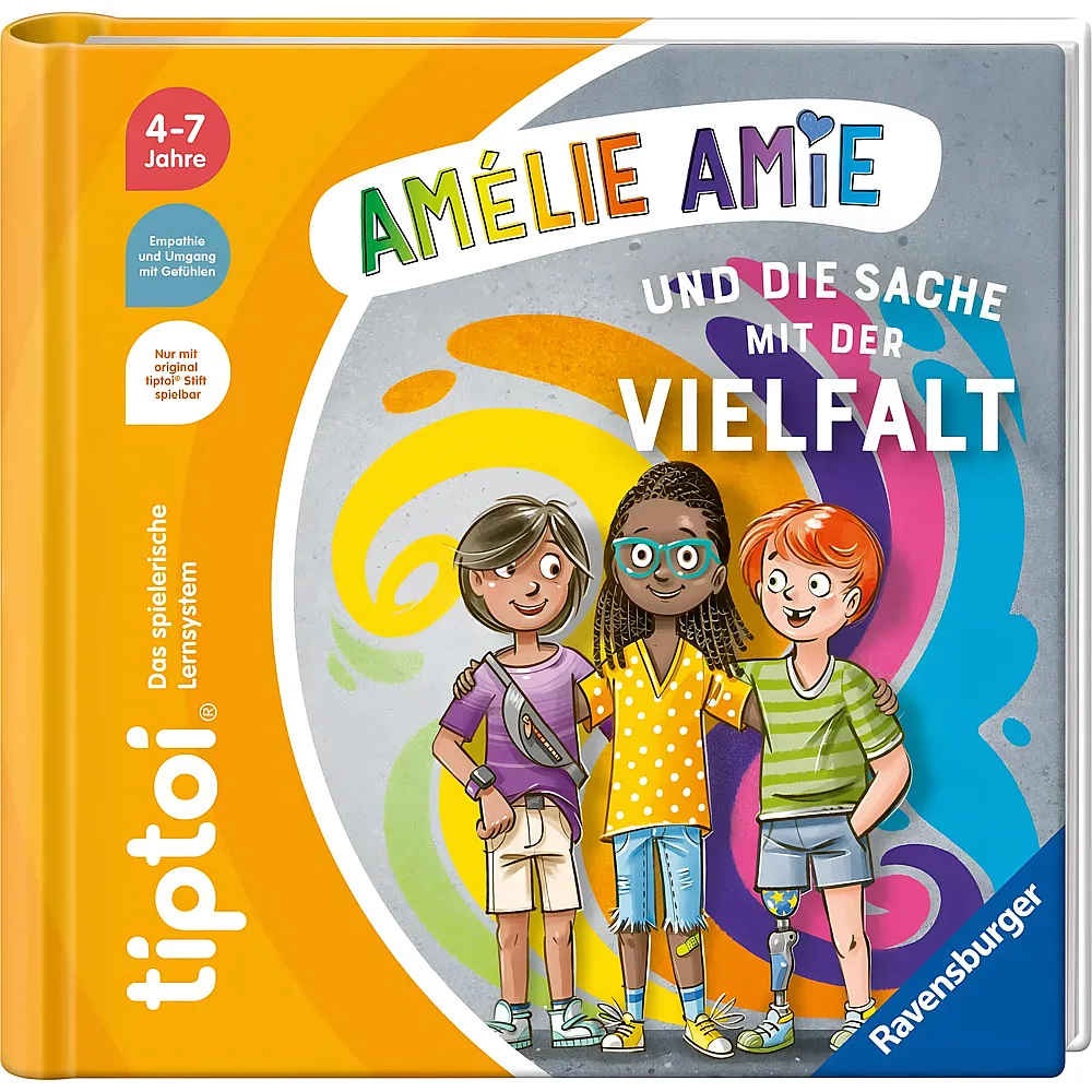 Ravensburger tiptoi Am�lie Amie und die Sache mit der Vielfalt | tiptoi B�cher