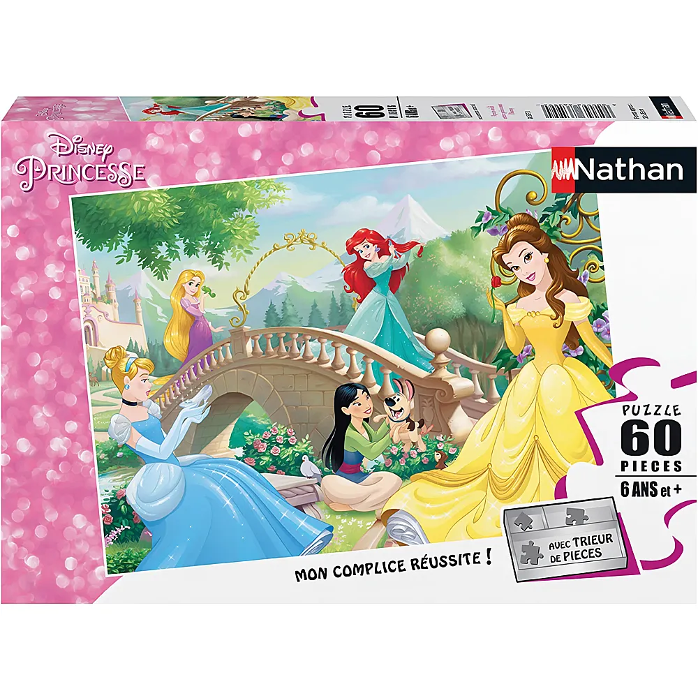 Nathan Puzzle Disney Princess - 60 Teile