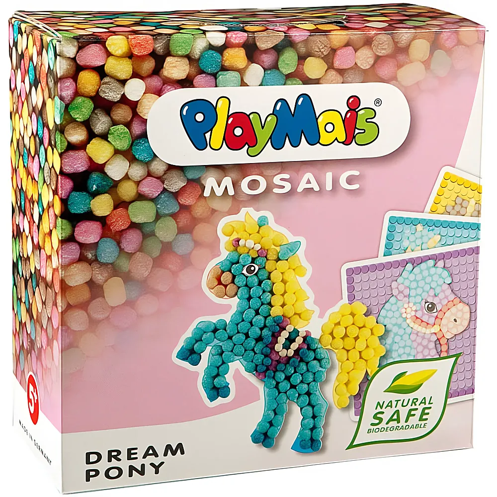 PlayMais Mosaic Pony 2300Teile | Mosaik