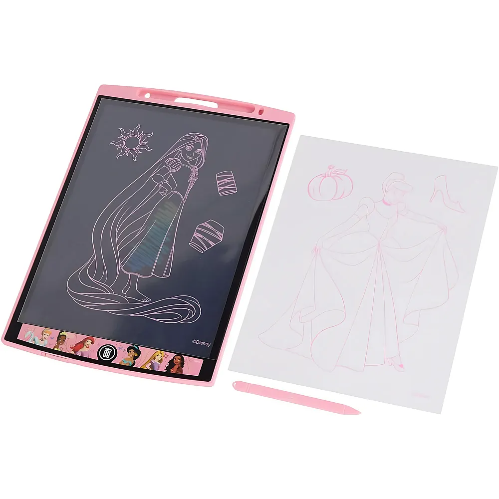 Canenco Disney Prinses LCD-Zeichenbrett Regenbogen