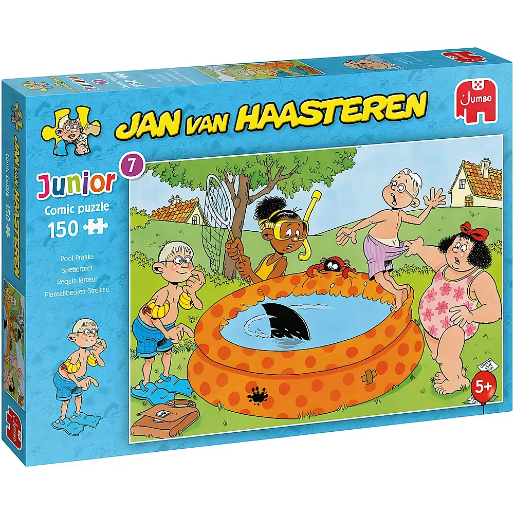 Jumbo Puzzle Jan van Haasteren Junior Splash Fun - 150 Teile