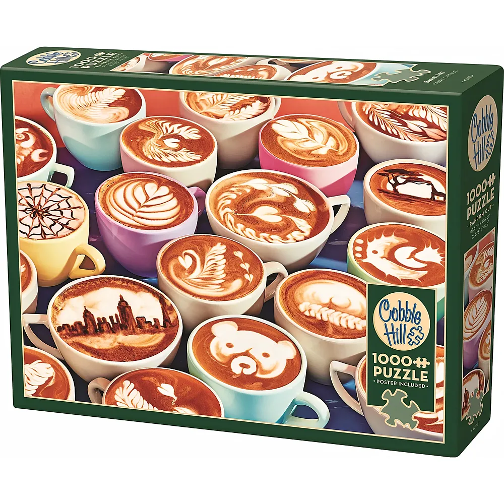 Cobble Hill Puzzle Kaffeekunst - 1000 Teile