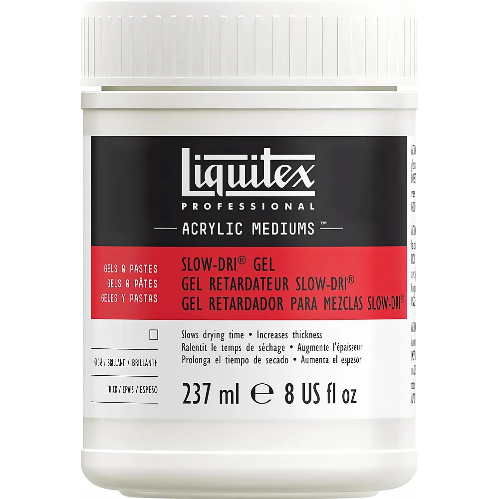 Liquitex Lqx Acryl Gel Medium Retarder 237ml