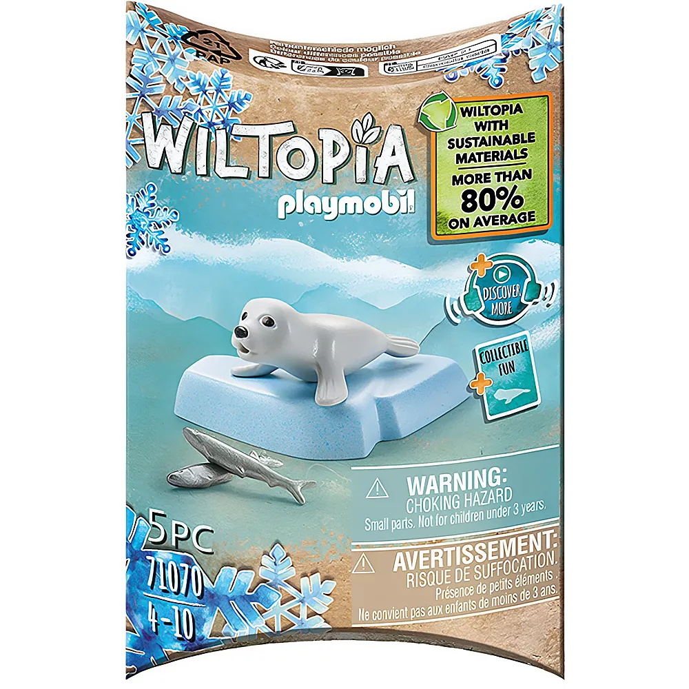 PLAYMOBIL Wiltopia Junger Seehund 71070