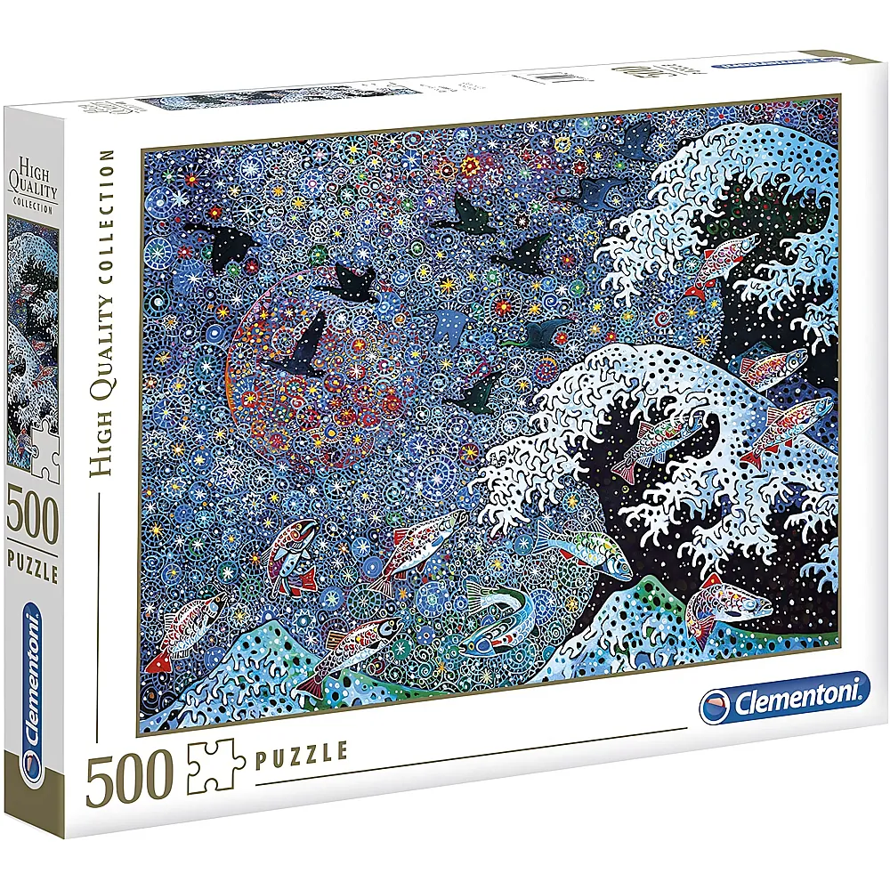 Clementoni Puzzle High Quality Collection Tanze mit den Sternen - 500 Teile