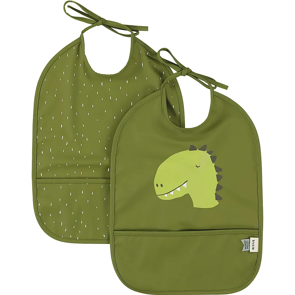 meinspielzeug - Trixie Mr. Dino L�tzchen wasserabweisend 2Teile | Essen & Trinken
