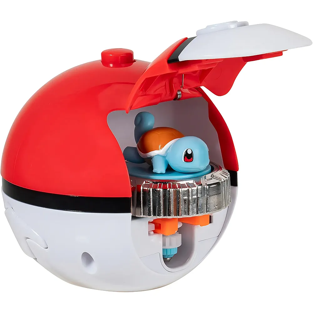 Jazwares Pok�mon PKW4400 - Battle Spinner - Schiggy, offizielles Spielset