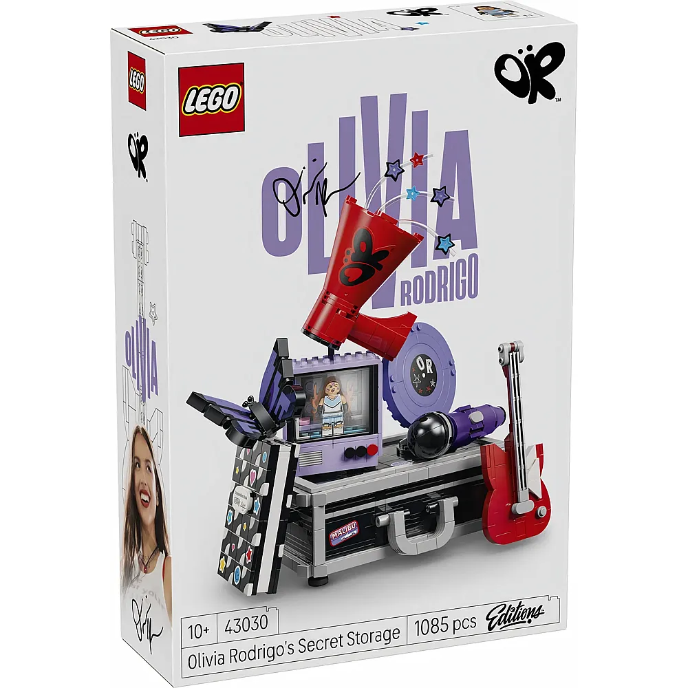 LEGO Editions Olivia Rodrigos Geheimer Koffer 43030