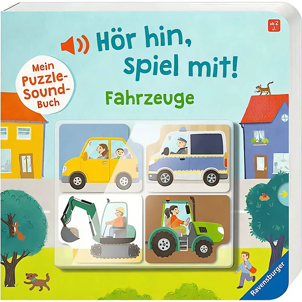 Ravensburger Mein Puzzle-Soundbuch: Fahrzeuge