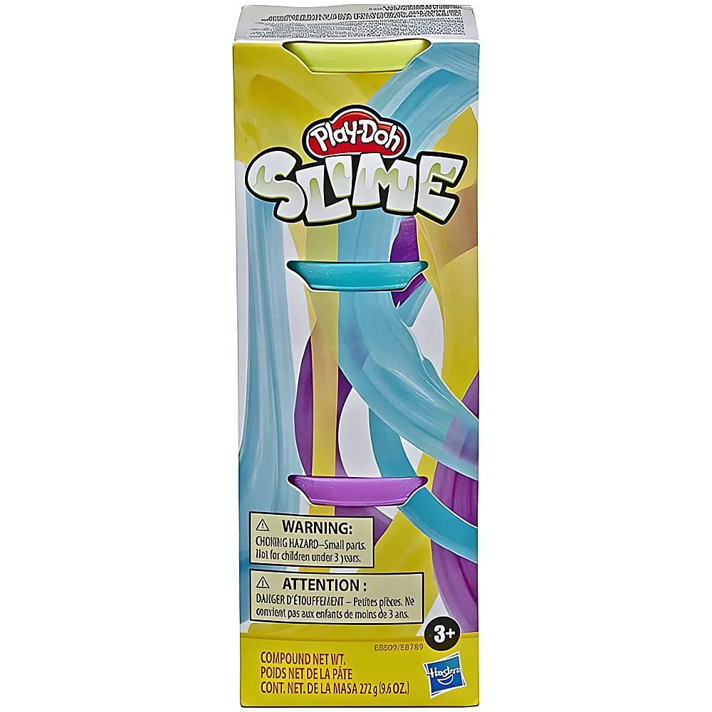 Play-Doh Slime Gelb, Lila, Teal 3Teile