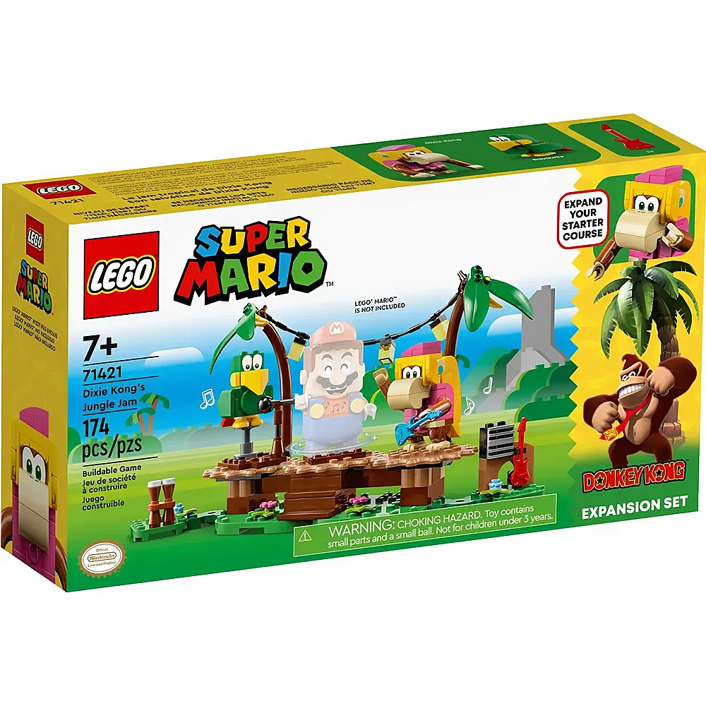 LEGO Super Mario Dixie Kongs Dschungel-Jam  Erweiterungsset 71421