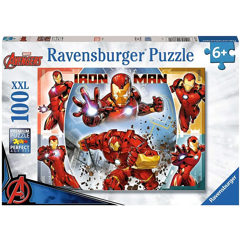 Ravensburger Avengers M�chtiger Iron Man - Marvel 100Teile