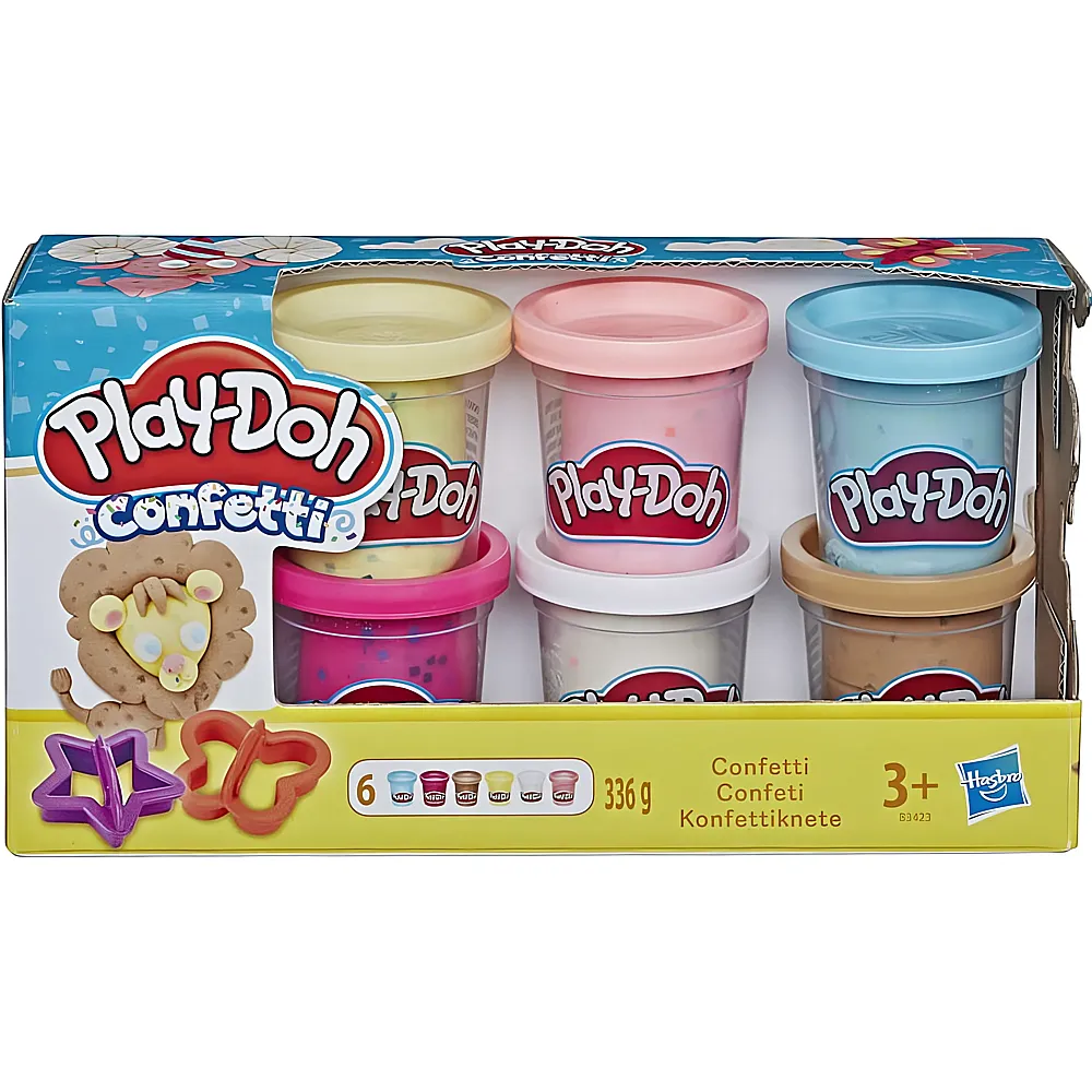Play-Doh Classic Konfettiknete 336g