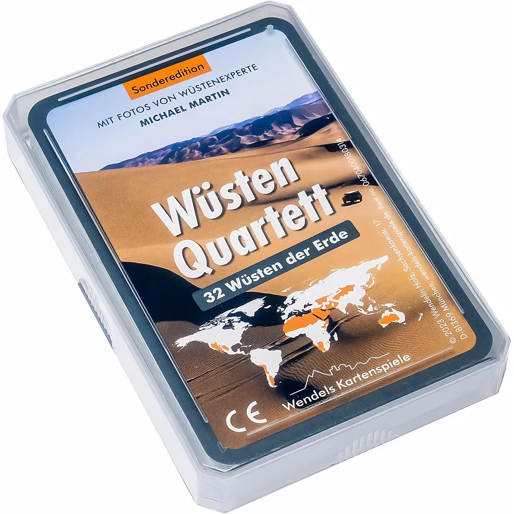 Wendels Kartenspiele W�sten Trumpf Quartett