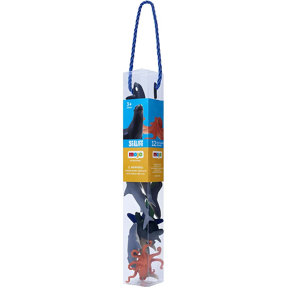 Mojo Sealife Mini Meerestiere Spielset - 12 Teile