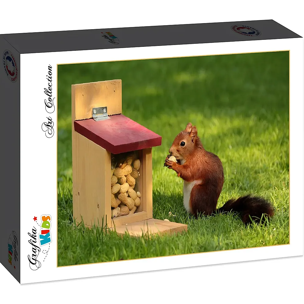 Grafika Puzzle Art Collection Grafika Kids Eichh�rnchen - 12 Teile