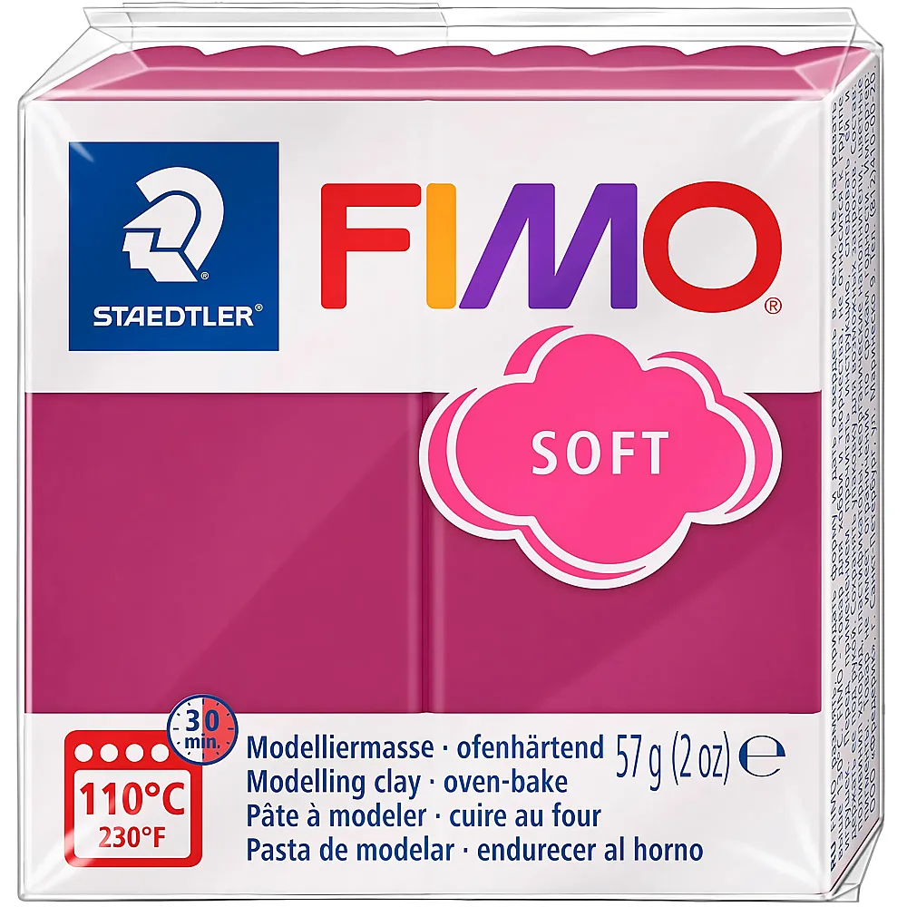 Fimo Soft Modelliermasse Frozen Berry 57g