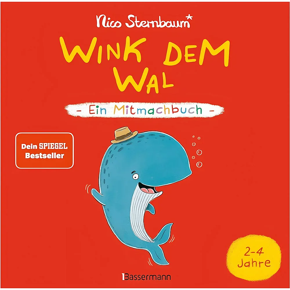 Penguin Wink dem Wal - Mitmachbuch