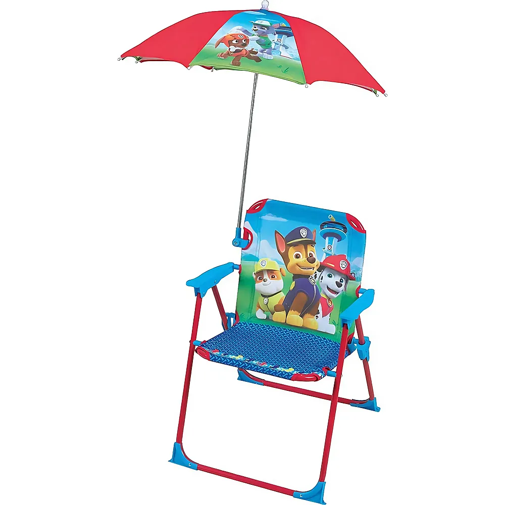Jemini Kinder-Klappstuhl mit Sonnenschirm Paw Patrol