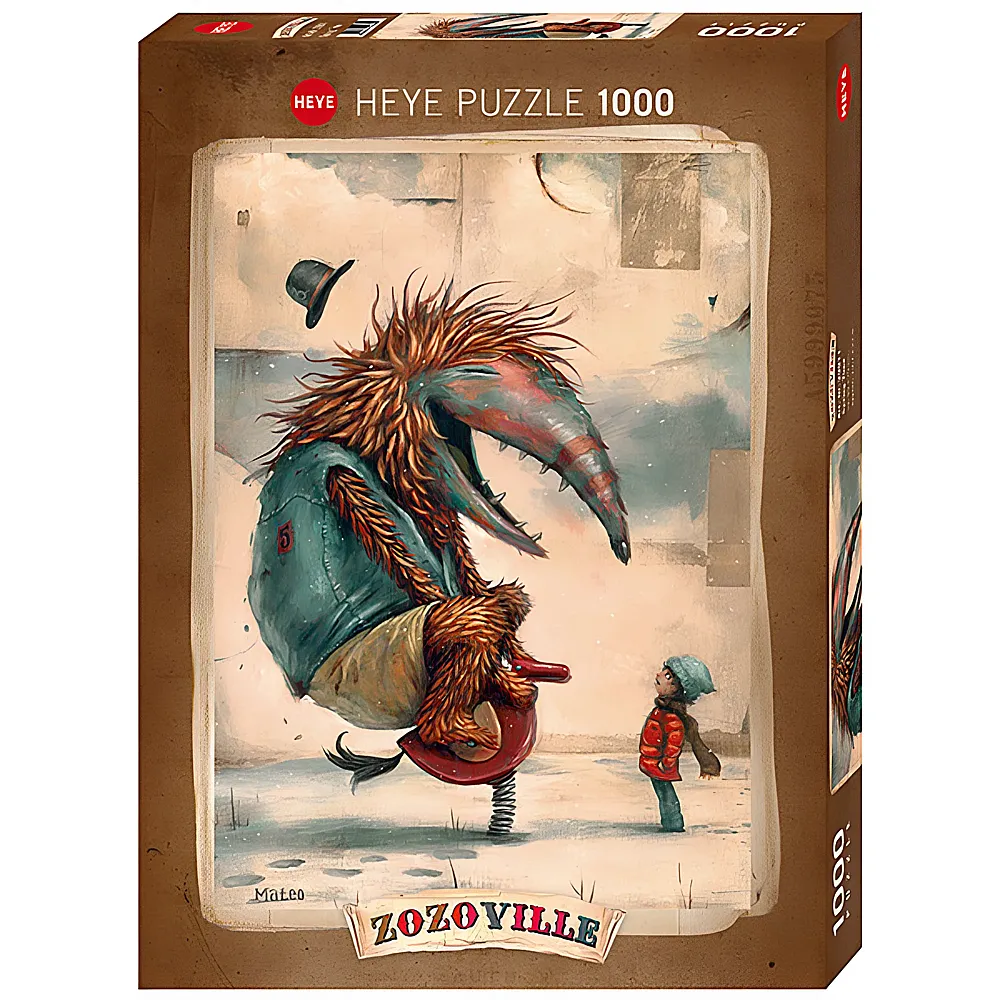 HEYE Puzzle Zozoville Spring Time 1000Teile