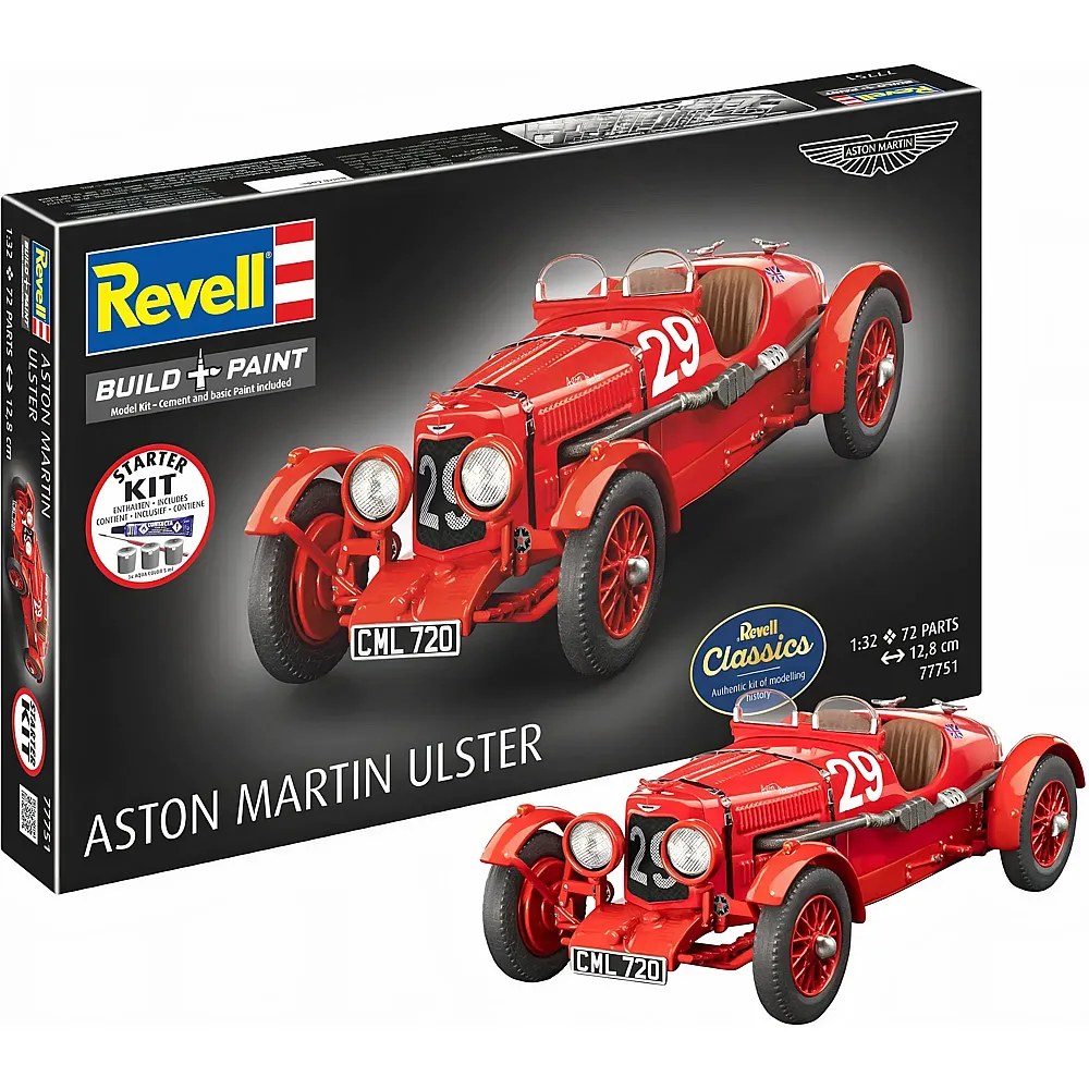 Revell Build & Paint Aston Martin Ulster - 72 pieces - Brands