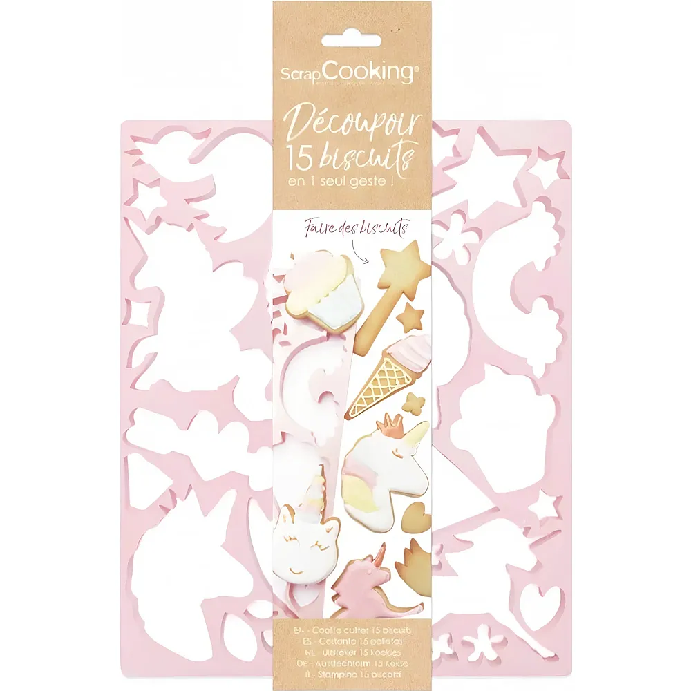 ScrapCooking Multiausstecher Einhorn