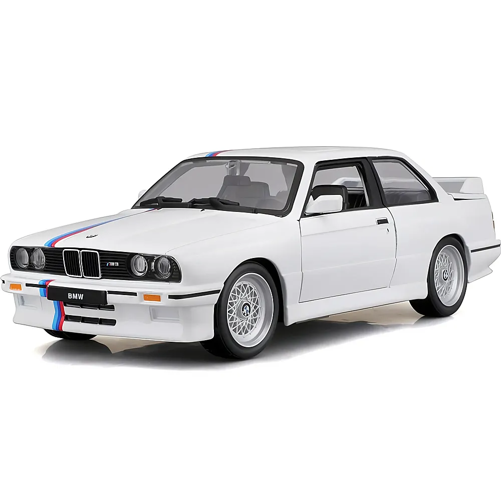 Bburago 1:24 BMW M3 E30 1988 Weiss
