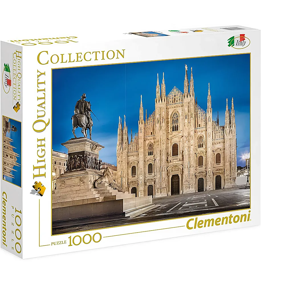Clementoni Puzzle High Quality Collection Mailand 1000Teile