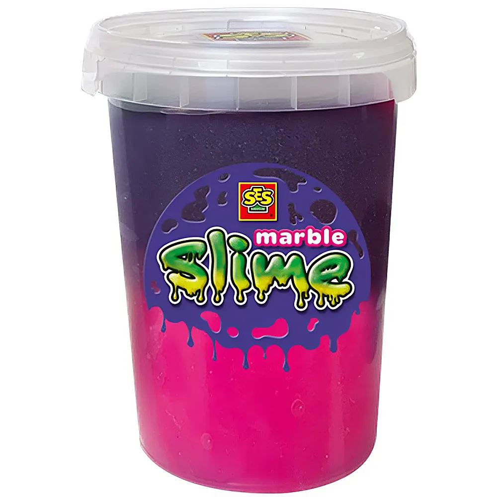 SES Marble Slime PInk/Lila 200g | Gimmicks