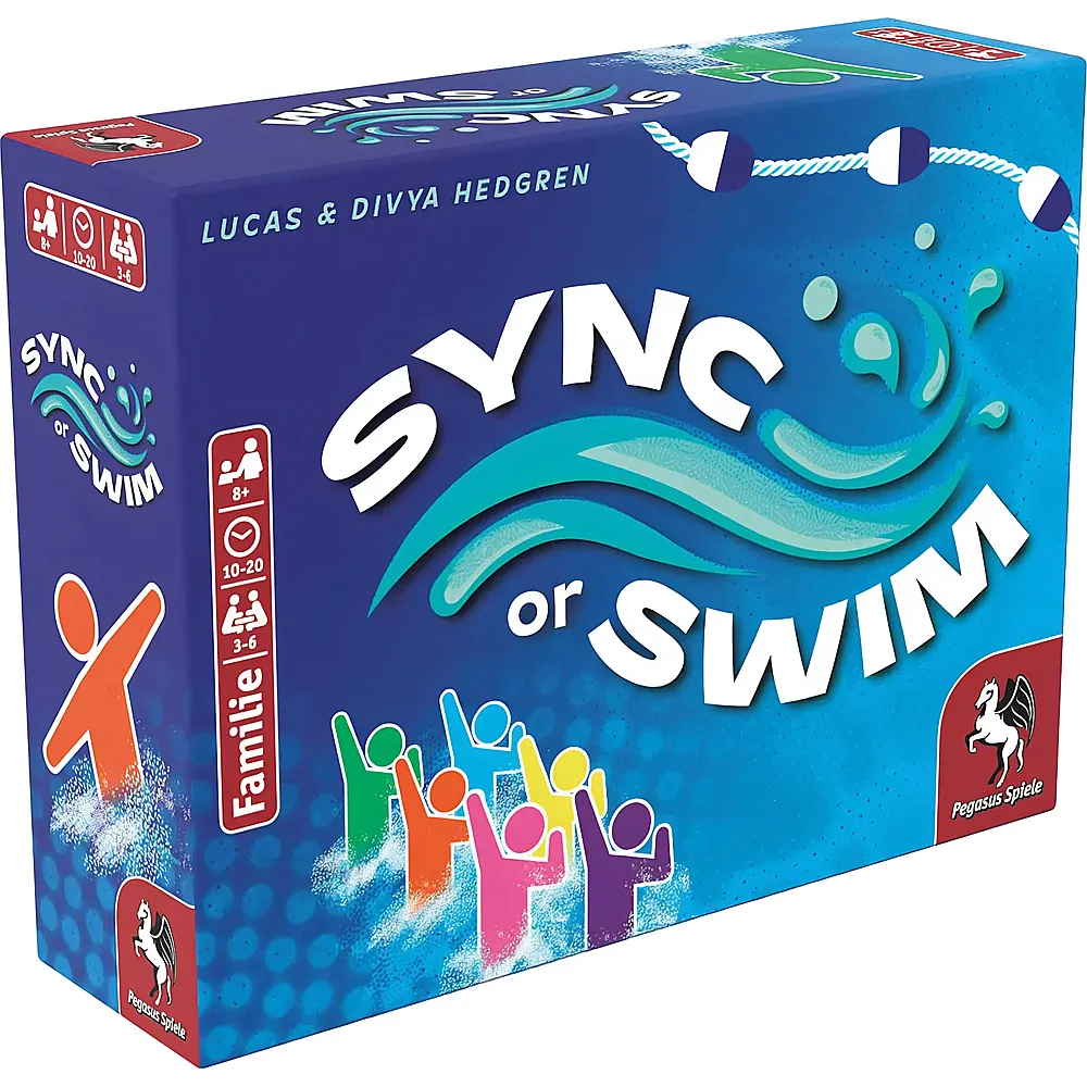 Pegasus Spiele Sync or Swim - Deutsch