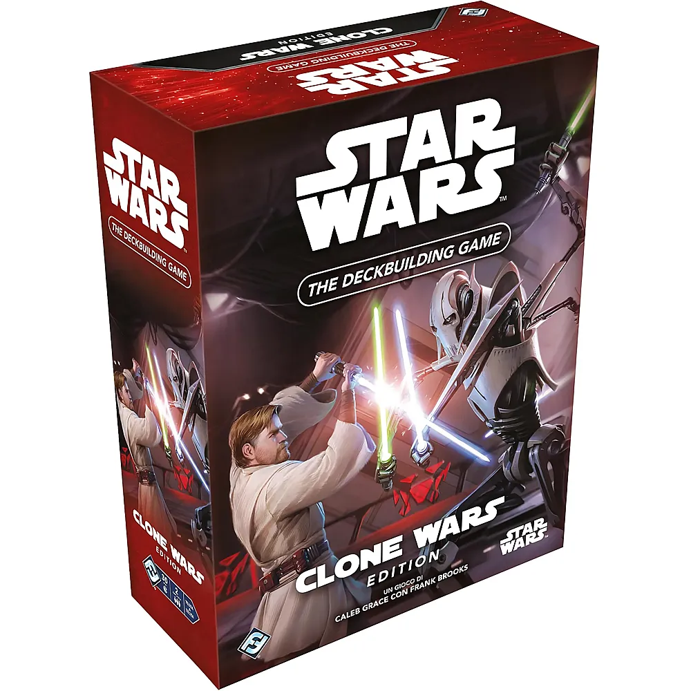 meinspielzeug - Fantasy Flight Games Star Wars : The Deckbuilding Game - Clone Wars - Italiano